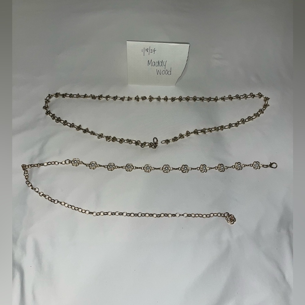 Gold Chain Belts